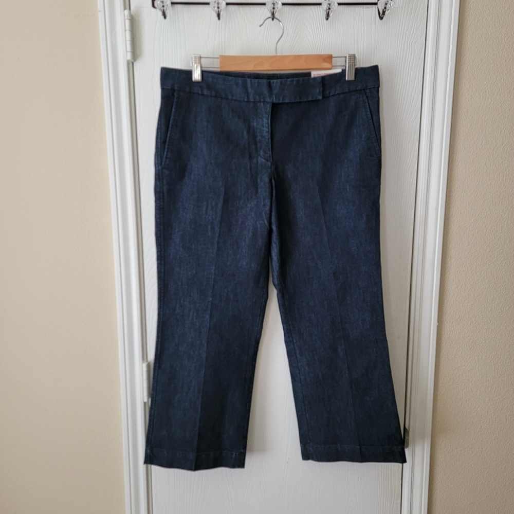 Express Editor Low Rise Crop Jeans